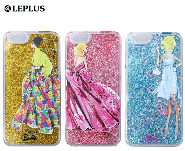 Leplus Barbie Design Glitter Print Hard Case For Iphone 6s 6